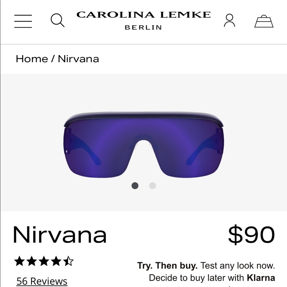 Kim Kardashian West Nirvana Sunglasses